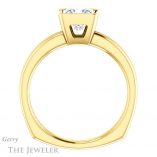 Princess Cut Forever One Moissanite Engagement Ring #GTJ1194-square-fo-y 2 Princess Cut Forever One Moissanite Engagement Ring #GTJ1194-square-fo-y