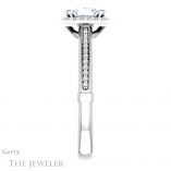 Princess Cut Forever One Moissanite Engagement Ring #GTJ1195-square-fo-w