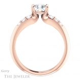 Cushion Cut Forever One Moissanite Engagement Ring #GTJ1196-cushion-fo-r 2 Cushion Cut Forever One Moissanite Engagement Ring #GTJ1196-cushion-fo-r