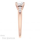 Princess Cut Forever One Moissanite Engagement Ring #GTJ1196-square-fo-r