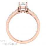 Emerald Cut Forever One Moissanite Engagement Ring #GTJ1198-emerald-fb-r 2 Emerald Cut Forever Brilliant Moissanite Engagement Ring #GTJ1198-emerald-fb-r