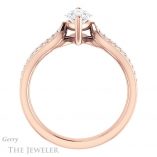 Marquise Cut Forever One Moissanite Engagement Ring #GTJ1198-marquise-fb-r 2 Marquise Cut Forever Brilliant Moissanite Engagement Ring #GTJ1198-marquise-fb-r