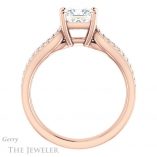 Princess Cut Forever One Moissanite Engagement Ring #GTJ1198-square-fo-r