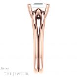 Emerald Cut Forever Brilliant Moissanite Engagement Ring #GTJ1200-emerald-fb-r