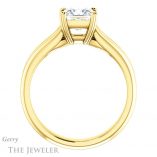 Princess Cut Forever One Moissanite Engagement Ring #GTJ1200-square-fo-y 2 Princess Cut Forever One Moissanite Engagement Ring #GTJ1200-square-fo-y