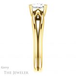 Princess Cut Forever One Moissanite Engagement Ring #GTJ1200-square-fo-y 3 Princess Cut Forever One Moissanite Engagement Ring #GTJ1200-square-fo-y