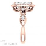 Marquise Cut Forever One Moissanite Engagement Ring #GTJ1201-marquise-fb-r 3 Marquise Cut Forever Brilliant Moissanite Engagement Ring #GTJ1201-marquise-fb-r