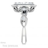 Marquise Cut Forever Brilliant Moissanite Engagement Ring #GTJ1201-marquise-fb-w