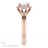 Princess Cut Forever One Moissanite Engagement Ring #GTJ1202-square-fo-r