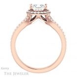Princess Cut Forever One Moissanite Engagement Ring #GTJ1203-square-fo-r 2 Princess Cut Forever One Moissanite Engagement Ring #GTJ1203-square-fo-r