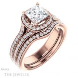 Princess Cut Forever One Moissanite Engagement Ring #GTJ1203-square-fo-r 6 Princess Cut Forever One Moissanite Engagement Ring #GTJ1203-square-fo-r