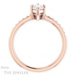 Marquise Cut Forever Brilliant Moissanite Engagement Ring #GTJ1206-marquise-fb-r