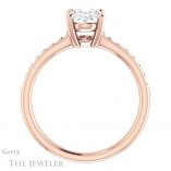Oval Shaped Forever One Moissanite Engagement Ring #GTJ1206-oval-fo-r 2 Oval Shaped Forever One Moissanite Engagement Ring #GTJ1206-oval-fo-r