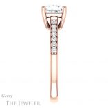 Princess Cut Forever One Moissanite Engagement Ring #GTJ1206-square-fo-r