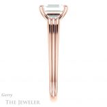 Emerald Cut Forever Brilliant Moissanite Engagement Ring #GTJ1207-emerald-fb-r