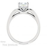 Princess Cut Forever One Moissanite Engagement Ring #GTJ1207-square-fo-w
