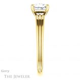 Princess Cut Forever One Moissanite Engagement Ring #GTJ1207-square-fo-y 3 Princess Cut Forever One Moissanite Engagement Ring #GTJ1207-square-fo-y