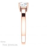 Cushion Cut Forever One Moissanite Engagement Ring #GTJ1211-cushion-fo-r