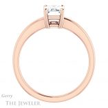 Emerald Cut Forever One Moissanite Engagement Ring #GTJ1211-emerald-fb-r 2 Emerald Cut Forever Brilliant Moissanite Engagement Ring #GTJ1211-emerald-fb-r