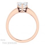 Heart Shaped Forever Brilliant Moissanite Engagement Ring #GTJ1211-heart-fb-r
