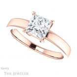 Princess Cut Forever One Moissanite Engagement Ring #GTJ1211-square-fo-r 5 Princess Cut Forever One Moissanite Engagement Ring #GTJ1211-square-fo-r