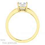 Princess Cut Forever One Moissanite Engagement Ring #GTJ1211-square-fo-y 2 Princess Cut Forever One Moissanite Engagement Ring #GTJ1211-square-fo-y
