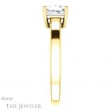 Princess Cut Forever One Moissanite Engagement Ring #GTJ1211-square-fo-y 3 Princess Cut Forever One Moissanite Engagement Ring #GTJ1211-square-fo-y