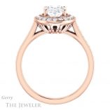 Oval Shaped Forever One Moissanite Engagement Ring #GTJ1213-oval-fo-r 2 Oval Shaped Forever One Moissanite Engagement Ring #GTJ1213-oval-fo-r