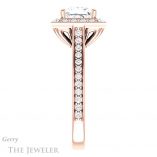 Princess Cut Forever One Moissanite Engagement Ring #GTJ1213-square-fo-r 3 Princess Cut Forever One Moissanite Engagement Ring #GTJ1213-square-fo-r