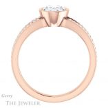 Oval Shaped Forever One Moissanite Engagement Ring #GTJ1214-oval-fo-r 2 Oval Shaped Forever One Moissanite Engagement Ring #GTJ1214-oval-fo-r