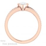 Pear Shaped Forever One Moissanite Engagement Ring #GTJ1214-pear-fb-r 2 Pear Shaped Forever Brilliant Moissanite Engagement Ring #GTJ1214-pear-fb-r