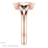 Marquise Cut Forever Brilliant Moissanite Engagement Ring #GTJ1216-marquise-fb-r
