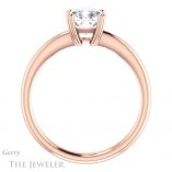Cushion Cut Forever One Moissanite Engagement Ring #GTJ1220-cushion-fo-r 2 Cushion Cut Forever One Moissanite Engagement Ring #GTJ1220-cushion-fo-r
