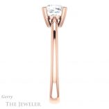 Cushion Cut Forever One Moissanite Engagement Ring #GTJ1220-cushion-fo-r 3 Cushion Cut Forever One Moissanite Engagement Ring #GTJ1220-cushion-fo-r