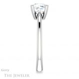 Cushion Cut Forever One Moissanite Engagement Ring #GTJ1220-cushion-fo-w