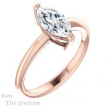 Marquise Cut Forever One Moissanite Engagement Ring #GTJ1220-marquise-fb-r 4 Marquise Cut Forever Brilliant Moissanite Engagement Ring #GTJ1220-marquise-fb-r