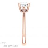 Princess Cut Forever One Moissanite Engagement Ring #GTJ1220-square-fo-r