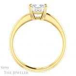 Princess Cut Forever One Moissanite Engagement Ring #GTJ1220-square-fo-y