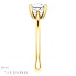 Princess Cut Forever One Moissanite Engagement Ring #GTJ1220-square-fo-y