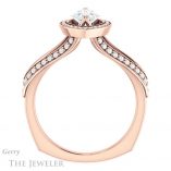 Marquise Cut Forever Brilliant Moissanite Engagement Ring #GTJ1221-marquise-fb-r