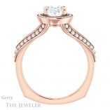 Oval Shaped Forever One Moissanite Engagement Ring #GTJ1221-oval-fo-r 2 Oval Shaped Forever One Moissanite Engagement Ring #GTJ1221-oval-fo-r