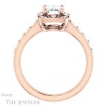 Emerald Cut Forever Brilliant Moissanite Engagement Ring #GTJ1222-emerald-fb-r