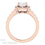 Oval Shaped Forever One Moissanite Engagement Ring #GTJ1222-oval-fo-r 2 Oval Shaped Forever One Moissanite Engagement Ring #GTJ1222-oval-fo-r