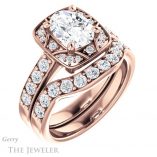 Oval Shaped Forever One Moissanite Engagement Ring #GTJ1222-oval-fo-r 6 Oval Shaped Forever One Moissanite Engagement Ring #GTJ1222-oval-fo-r