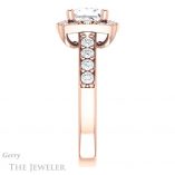 Princess Cut Forever One Moissanite Engagement Ring #GTJ1222-square-fo-r 3 Princess Cut Forever One Moissanite Engagement Ring #GTJ1222-square-fo-r