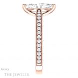 Marquise Cut Forever One Moissanite Engagement Ring #GTJ1224-marquise-fb-r 3 Marquise Cut Forever Brilliant Moissanite Engagement Ring #GTJ1224-marquise-fb-r