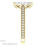 Marquise Cut Forever Brilliant Moissanite Engagement Ring #GTJ1224-marquise-fb-y