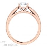 Round Cut Forever One Moissanite Engagement Ring #GTJ1224-round-fo-r 2 Round Cut Forever One Moissanite Engagement Ring #GTJ1224-round-fo-r