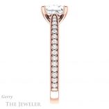 Princess Cut Forever One Moissanite Engagement Ring #GTJ1224-square-fo-r