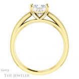 Princess Cut Forever One Moissanite Engagement Ring #GTJ1224-square-fo-y